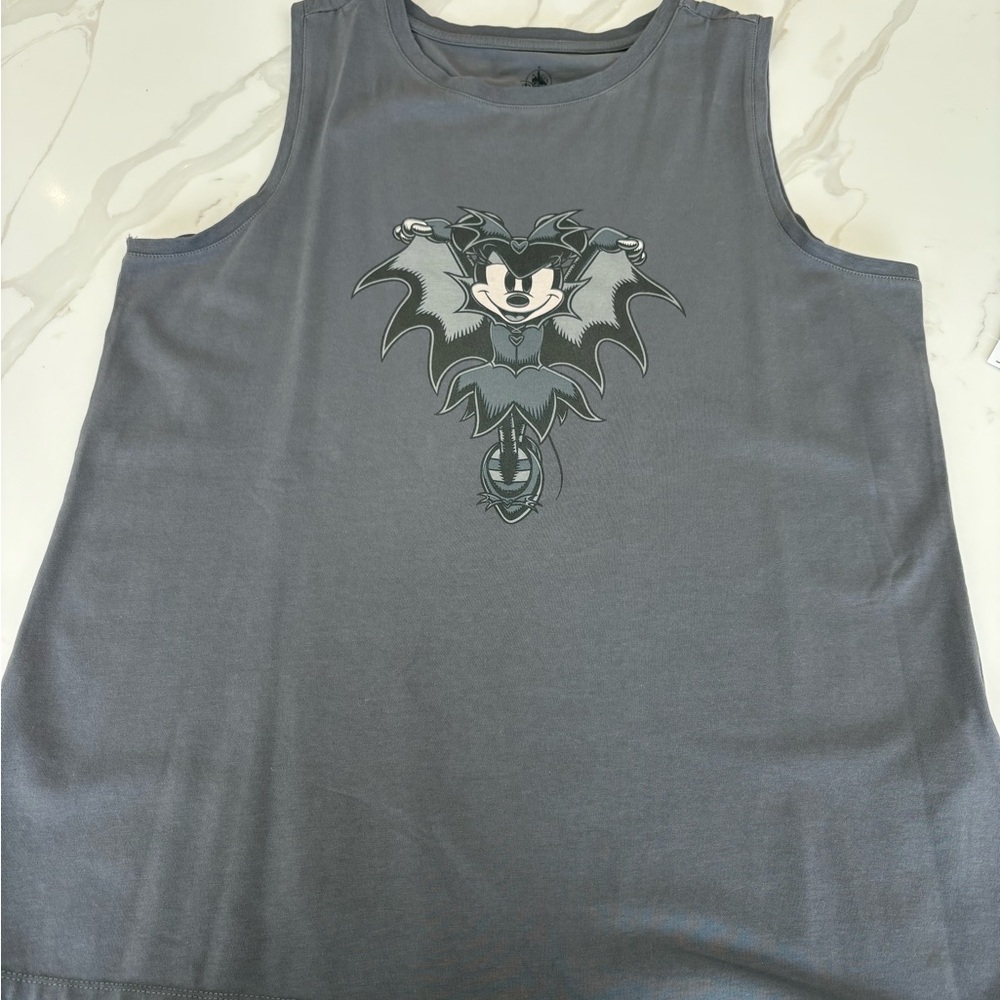 NWT 2023 Disney Parks Halloween Minnie Mouse Tank Top Women’s L
